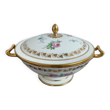 Antique, bezel, Sèvres porcelain, Royal Manufacture, 19th century, Louis-Philippe period
