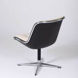 Charles Pollock leather armchair