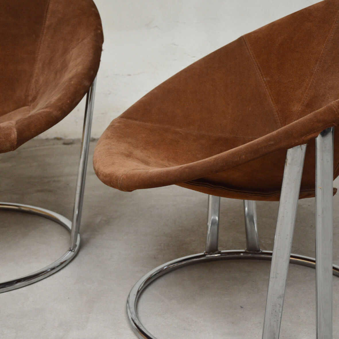 Paire de fauteuils Lusch Erzeugnis, 1960