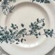 2 flat plates in iron earth “Mignon” Longwy