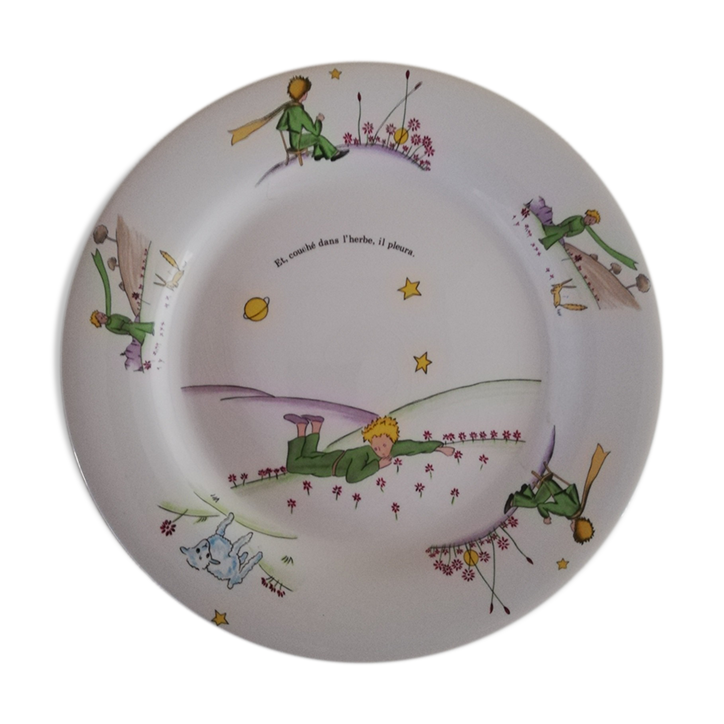 Plate Gien Le Petit Prince