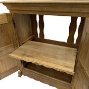 Vintage oak cabinet or tv stand