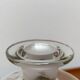 Danish Vintage Glass Kluk Kluk Bottle with Crown Glass Stopper from Holmegaard, 1970s