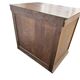 Vintage deep wooden display cabinet / mini cabinet