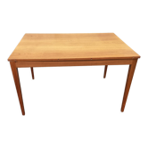 Vintage table with integrated extension