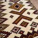 Handmade Berber rug: Moroccan wall decoration (190 cm x 108 cm)