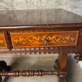 Writing table A Regency Irish carved mahogany writing table circa 1800