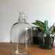 Bottle in transparent glass one gallon (3.8litres)