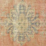 Anatolian handmade vintage rug 216 cm x 138 cm