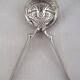Christofle patented lemon squeezer in silver-plated metal, excellent condition.