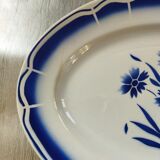 Plat en faïence Fénal Badonviller