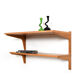 Small Danish Oak Shelves by HG Furniture 1960s
