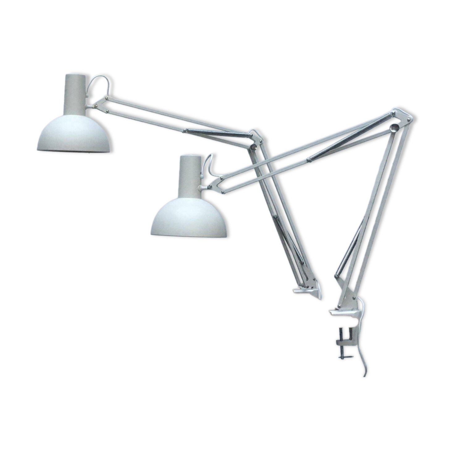 IT Mid-Century Desk Lamp by Louis Poulsen, 1970s, Set of 2
