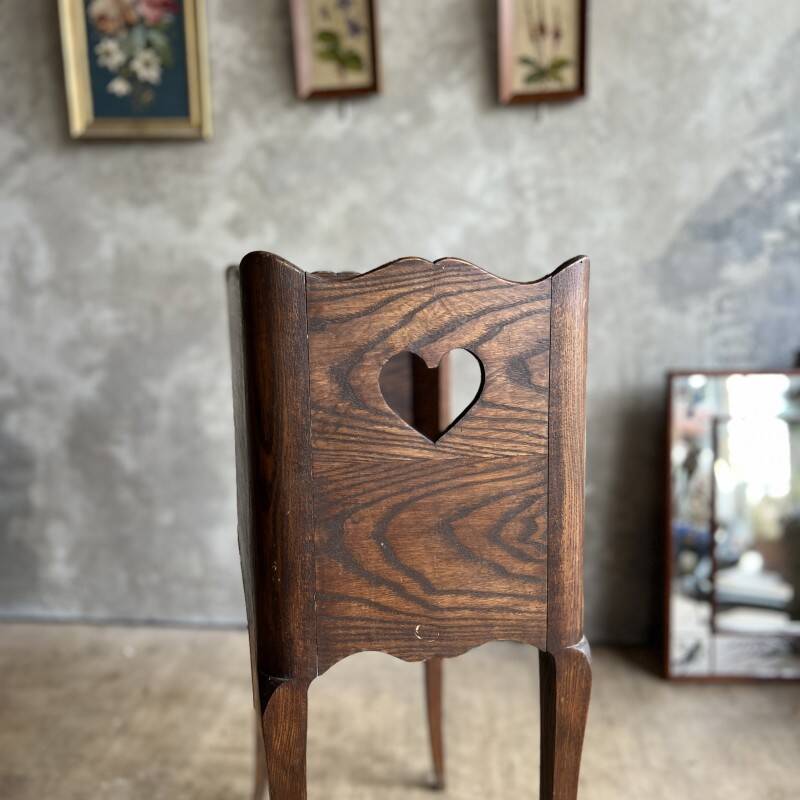 Antique bedside table