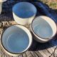 Japanese tea service in stoneware, possibly Otagiri.