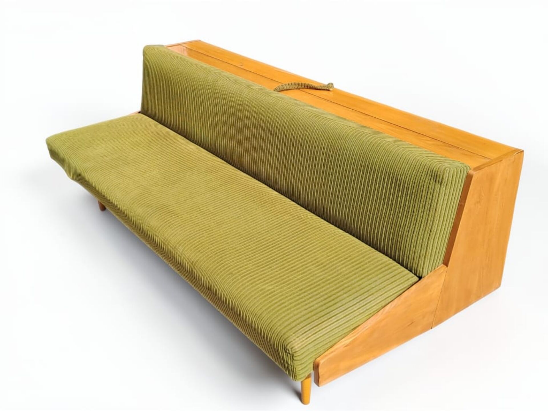 Jitona sofa bed, czechoslovak vintage 1970s