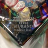 Multicolor vase signed cc zecchin - size xxl