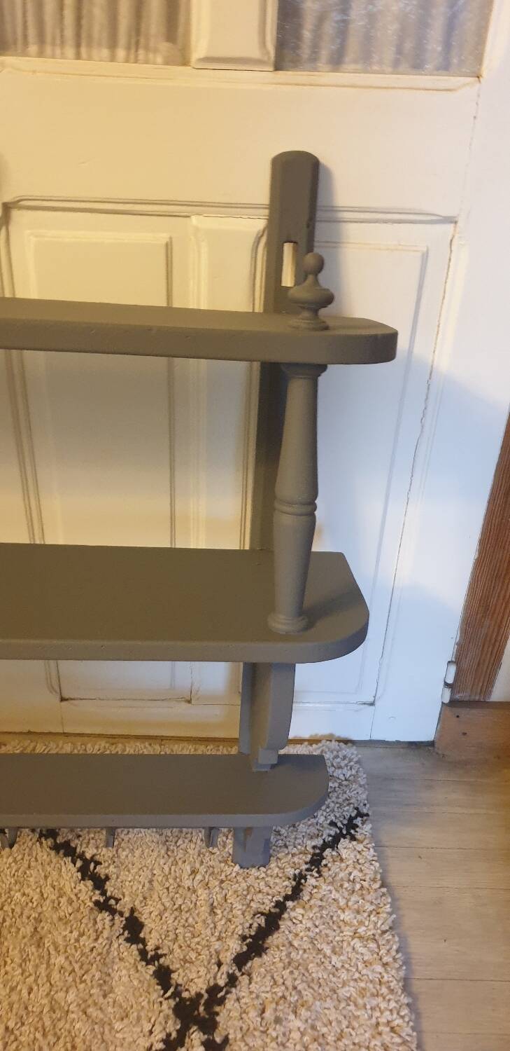 Coat rack wall shelves