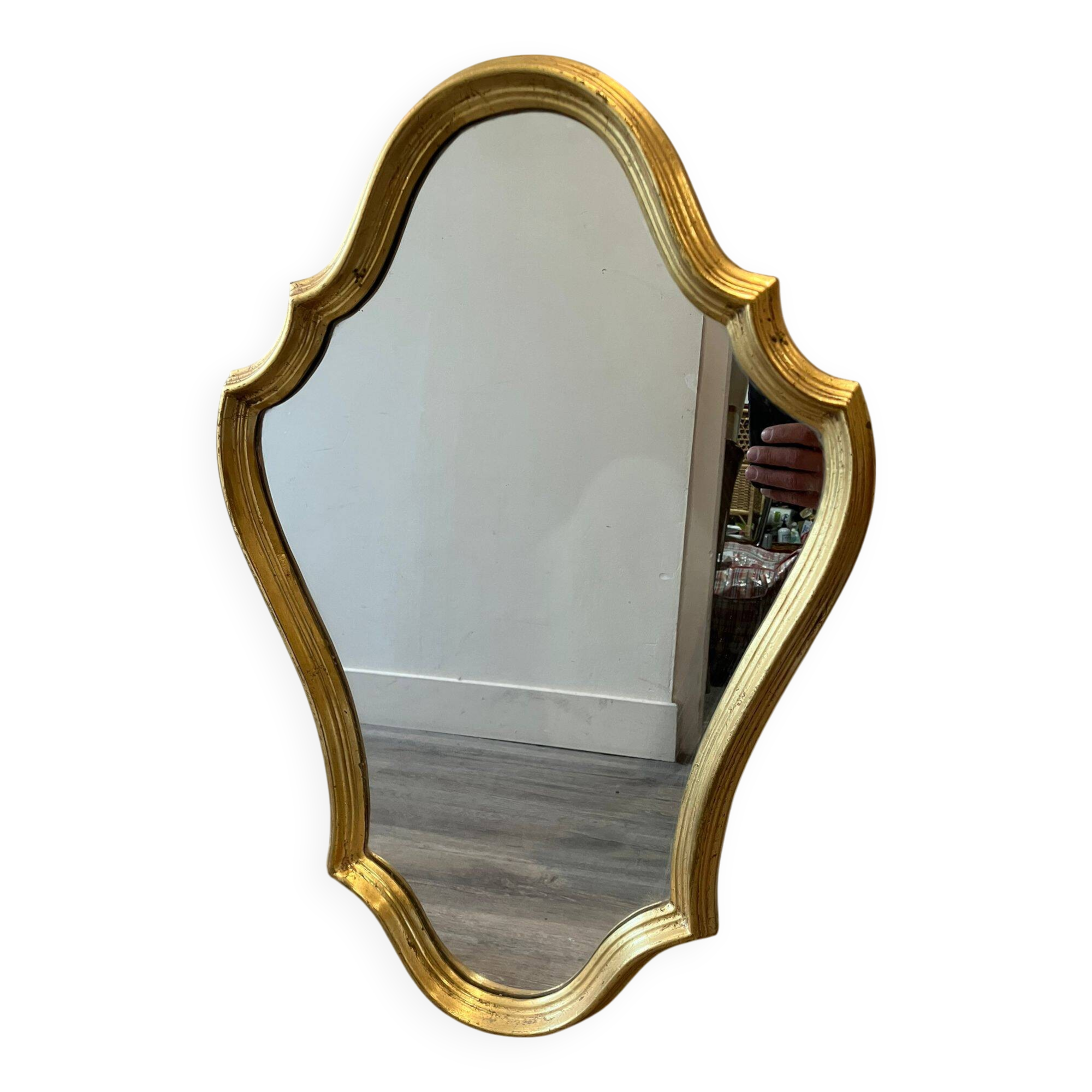 Miroir doré