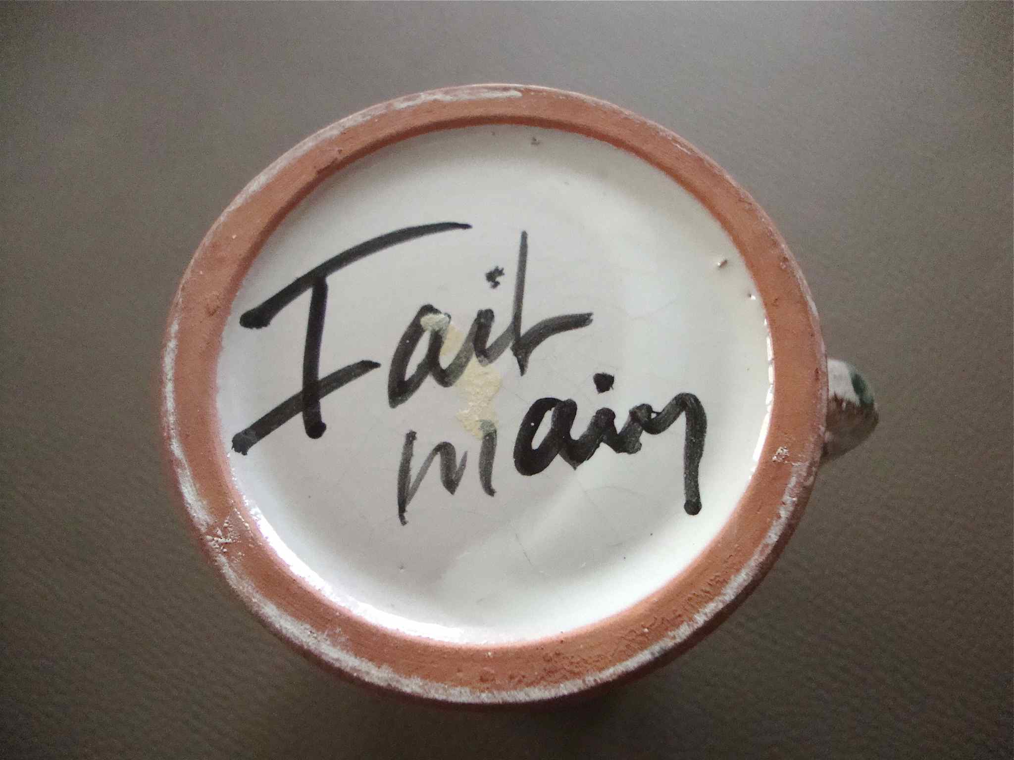 Vintage pitcher vase