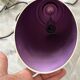 Suspension design white – metallic purple interior – Scandinavian style