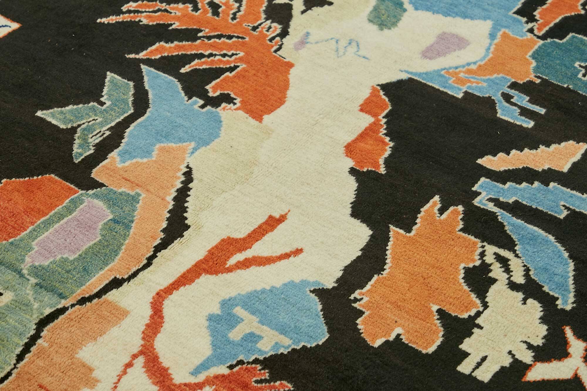 Turkish Handknotted Wool Oushak Rug 250 cm x 337 cm