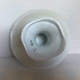 Ancien plat pied douche fleurs miosotis czecho slovakia