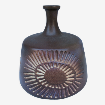 Vase en céramique Stocker années 60
