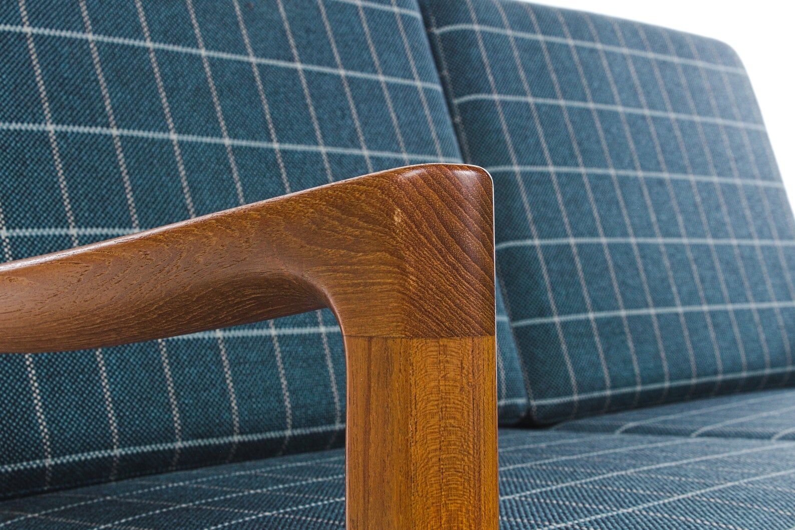 Vintage 2-seater "Senator" teak sofa Ole Wanscher 60s