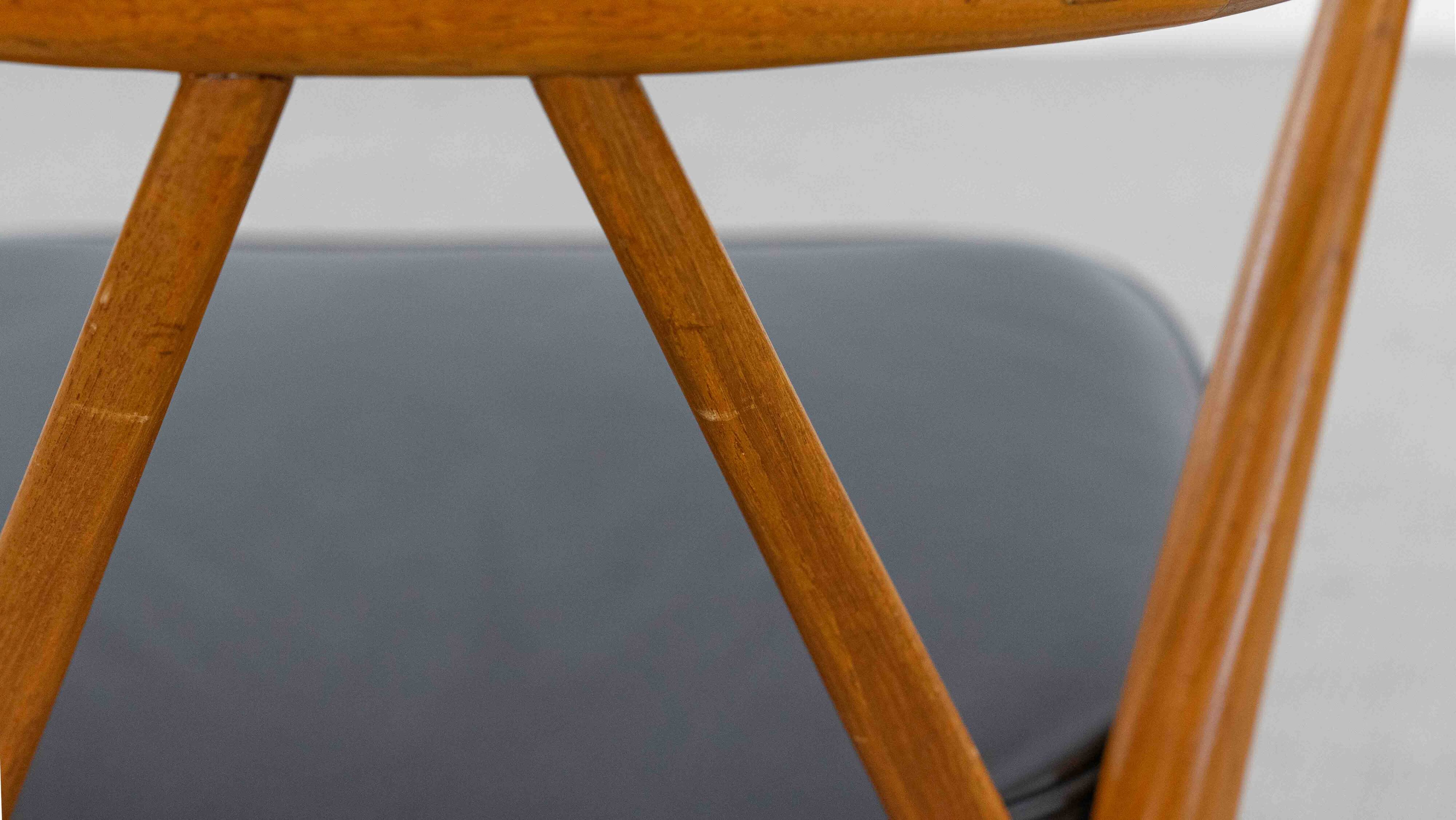 Fauteuil modèle 255 de Henning Kjaernulf pour Bruno Hansen