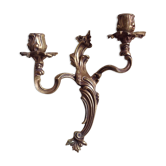 Bronze candle holder