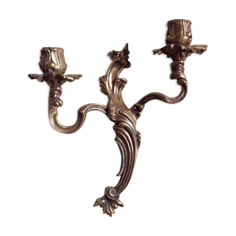 Bronze candle holder
