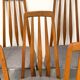 Chaises Eva de Niels Koefoed pour Hornslet Møbelfabrik, 1960