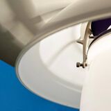 Lampe suspendue en métal et verre modèle danois milieu du siècle Ph 4 1/2 - 4 par Poul Henningsen pour Louis Poulsen, années 1980