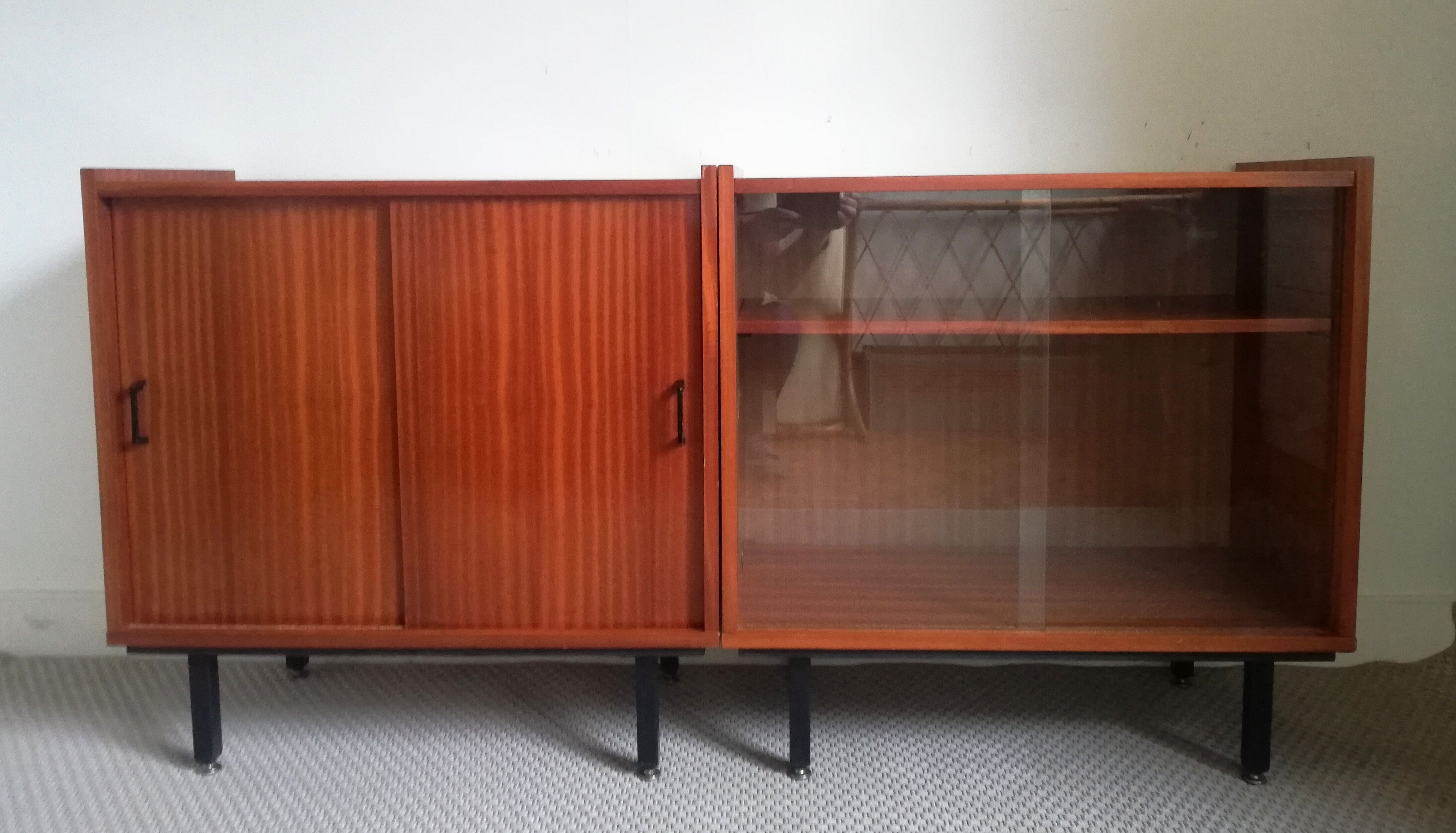 Modernist modular tv cabinet