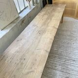 4m XXL pine and oak farmhouse table