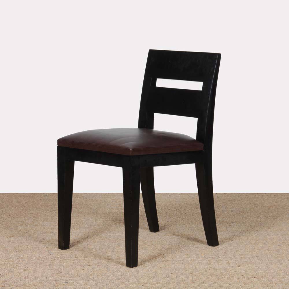 Archipel chair in leather by Christian Liaigre, 1994