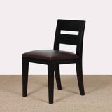 Archipel chair in leather by Christian Liaigre, 1994