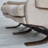 1970s, Scandinavian 2 seater sofa, original very good condition, leather.