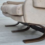 1970s, Scandinavian 2 seater sofa, original very good condition, leather.