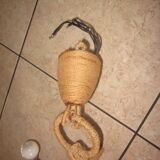 Rope chandelier of the 1950s