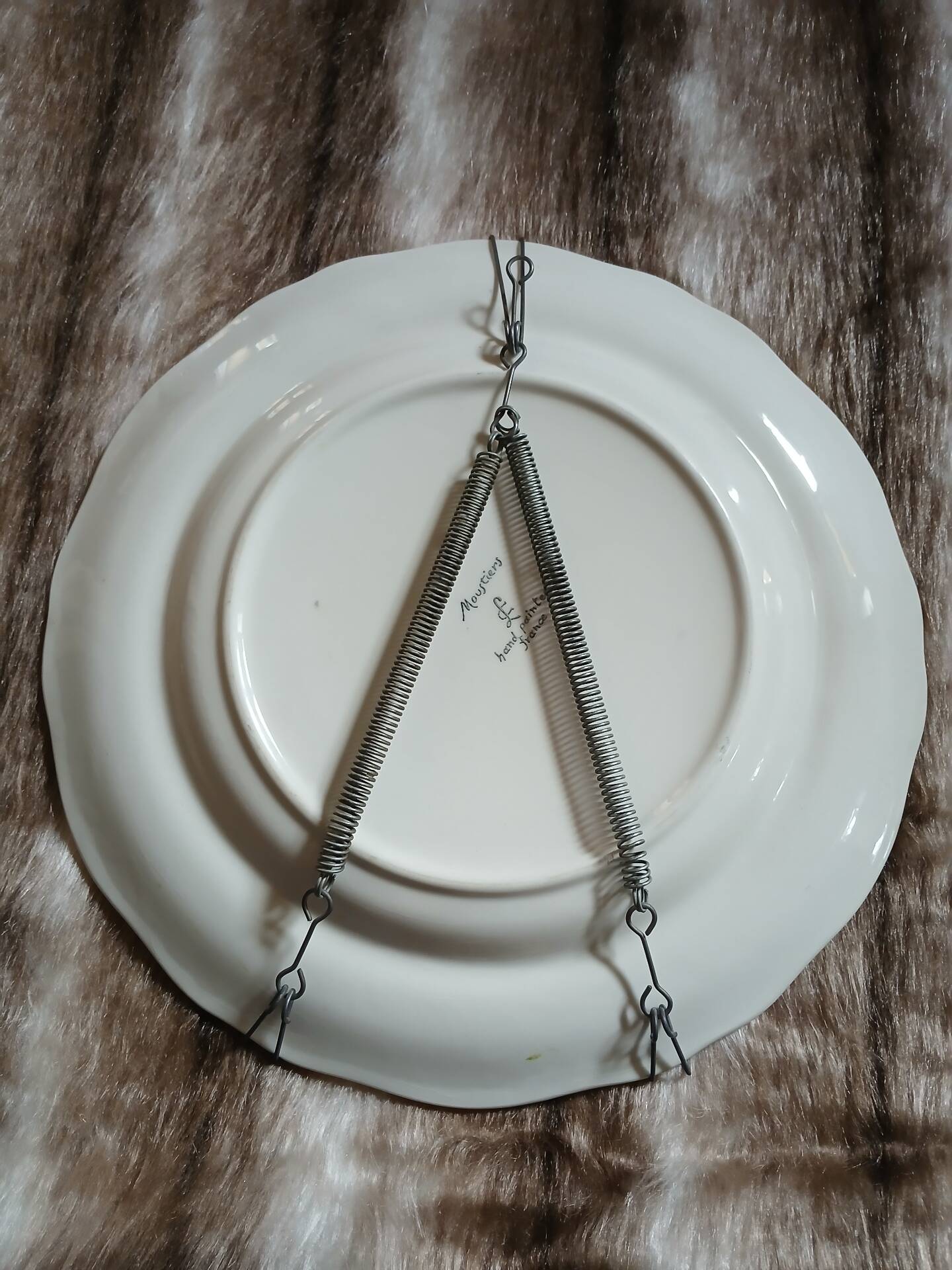 Vintage Longchamp hanging plate