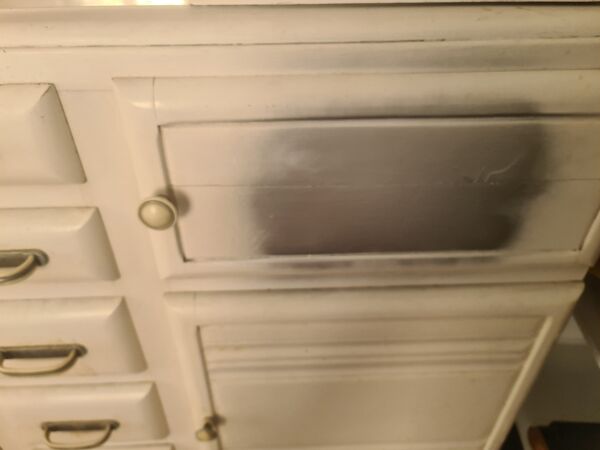 Buffet mado blanc vintage années 50 / 60