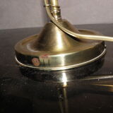 Art deco brass table lamp