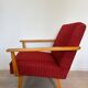 Fauteuil de salon vintage de Tchécoslovaquie des années 1970