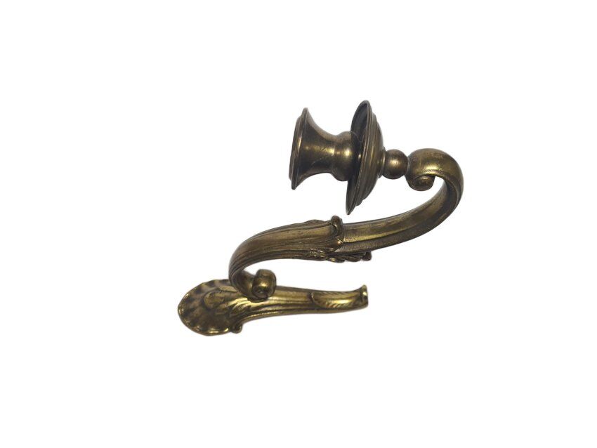 Antique bronze wall lamp, Germany, 1900s