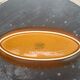 Glazed ceramic dish with fish pattern in relief friesbud melitta germany katen geschler 70