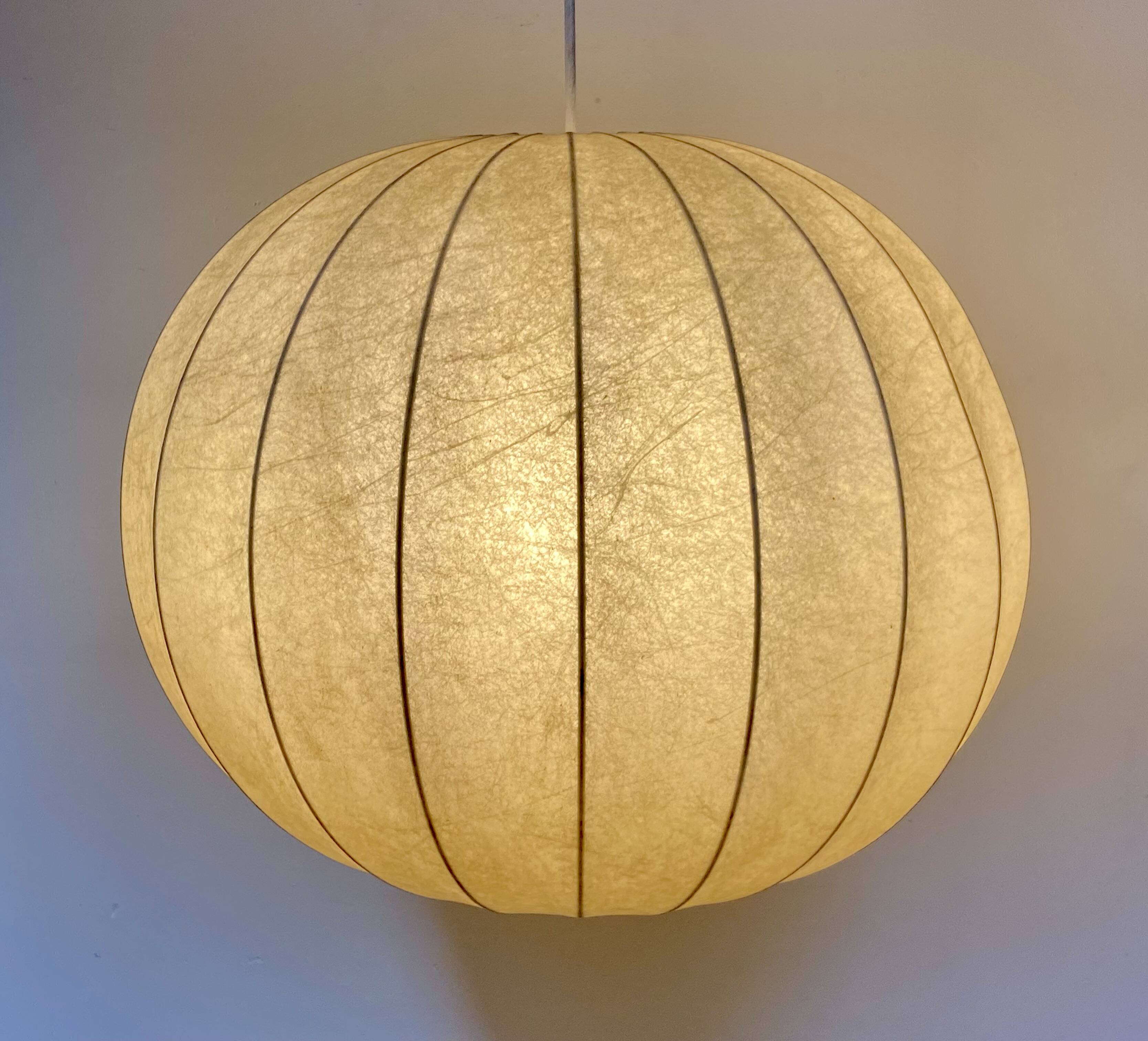Cocoon pendant light by Achille Castiglioni, Italy, circa 1960.