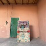 Colorful Moroccan rug Talsint - 152 x 86 cm