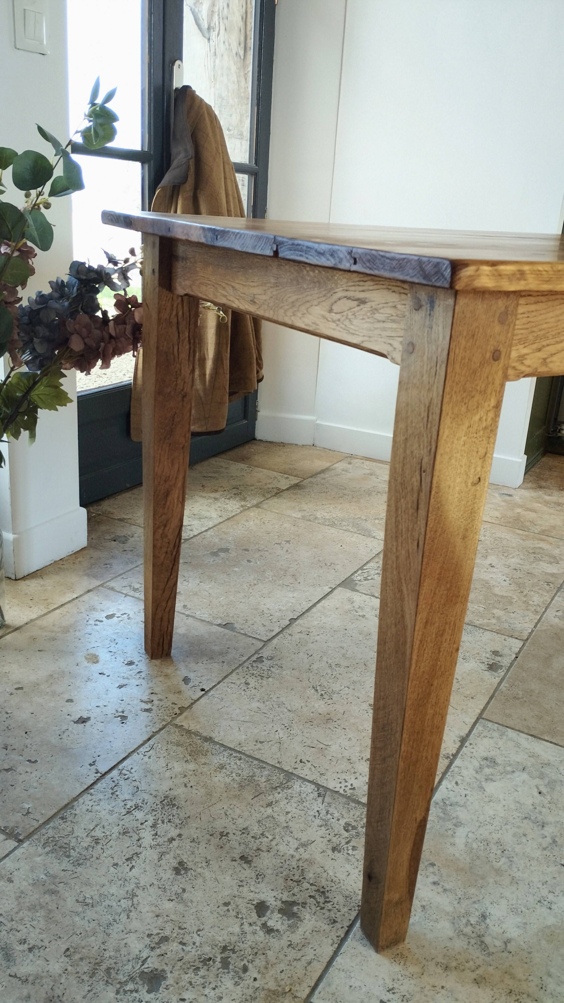 Danish Farmhouse Table with Patina